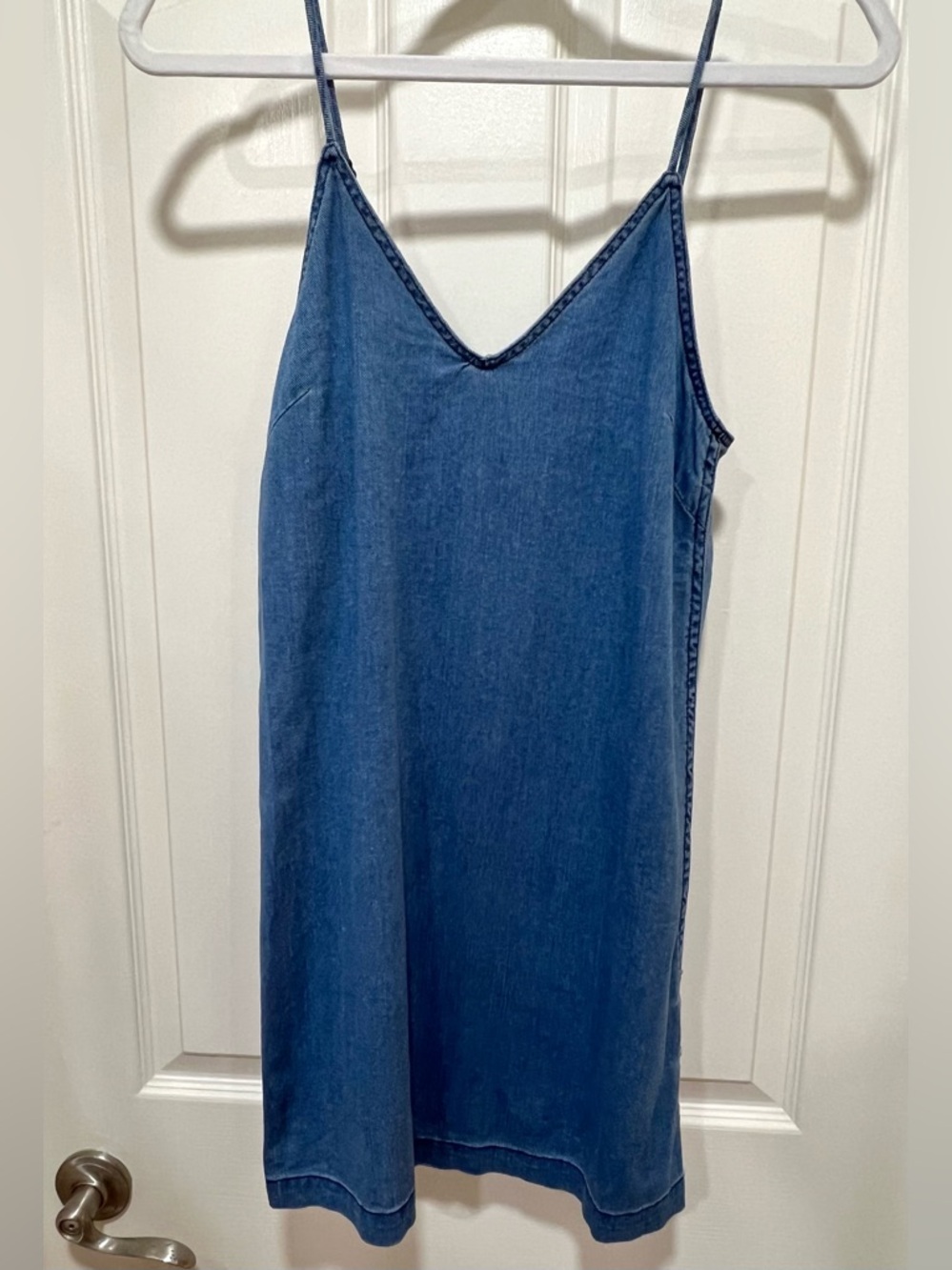Wilfred Denim Mini Dress